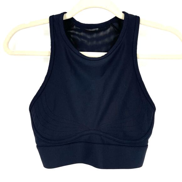 Fabletics Black Sports Bra Size Small - Picture 1 of 5